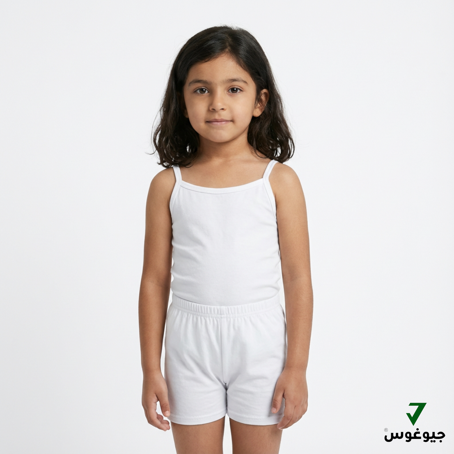 Girls Inner Set 2pcs White