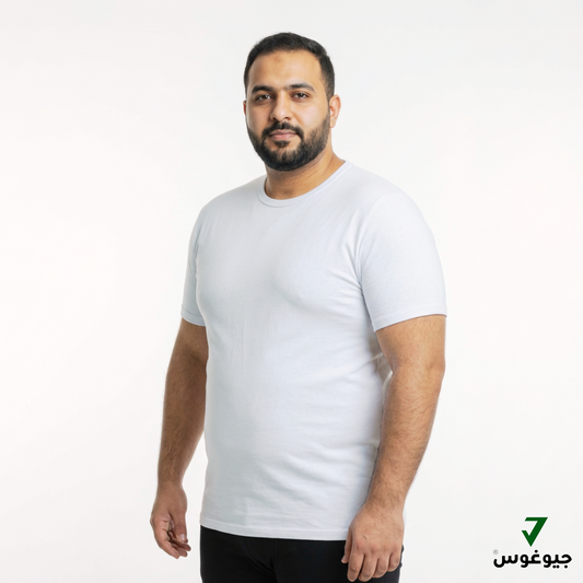 Mens Jumbo Round Neck Innerwear T-shirt